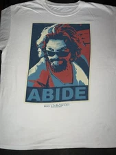  The Big Lebowski The Dude Abides Movie Official Merchandise Large Shirt