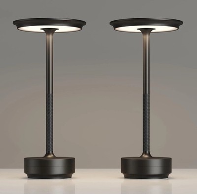 Cordless LED Touch Sensor Table Lamp Rechargeable Dimmable Bar Desk Night Light
