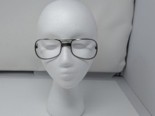 Vintage ARTOPTIC MENS ITALIAN EyeGlasses Frames ANTIQUE SILVER FRAME ITALY 54/22