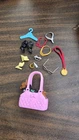 Vintage Barbie Accessories Lot Shoes Bag Jewelry