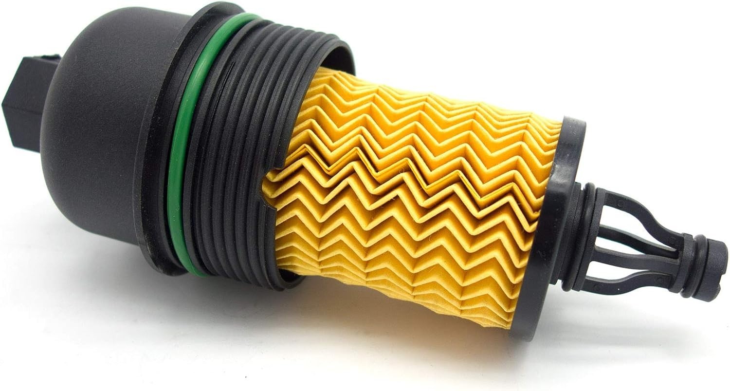 2 Oil Filters & 1 Cap for Maserati Ghibli & Quattroporte - Engine Protection Set
