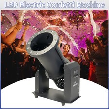 LED Electric Confetti Paper Blower Cannon Machine DMX for Show DJ Stage Party