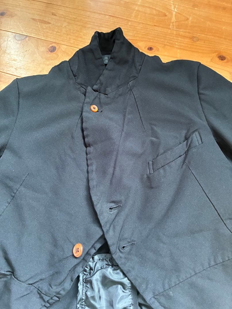 ComCom Black Tailored Jacket with Sheer Details, … - image 3