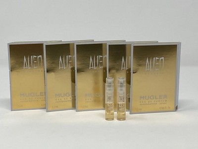 12 Mugler Alien Goddess For Women Eau de Parfum sample .04oz -  GET 12 SAMPLES