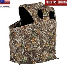 Lightweight Portable Hunting Blind Easy Setup 1-Person Concealment Case New