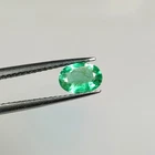 0.53 CT - Natural Zambian Emerald  Fine Luster Gem Oval Shape - 10159