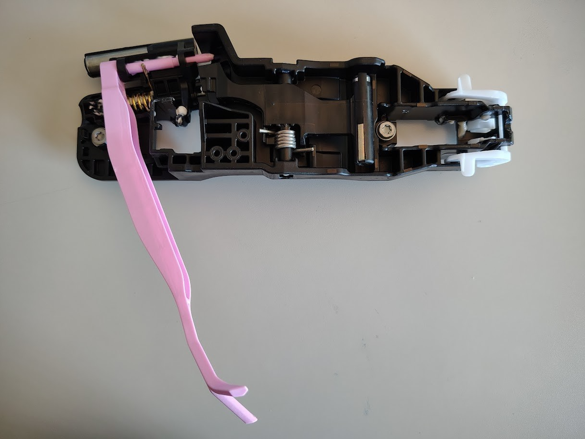 OEM Left Rear Door Handle Frame 69204-0A040 for Toyota Corolla