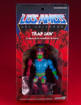 Masters of the Universe MOTU He-Man Super7 Los Amos Trap Jaw Mexico MISB