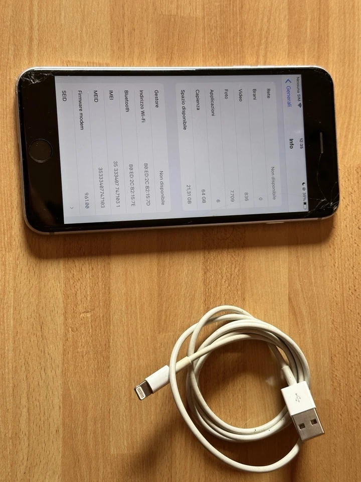 iPhone 6s Plus 64GB Space Gray - Apple - iOS - Immagine 3 di 3