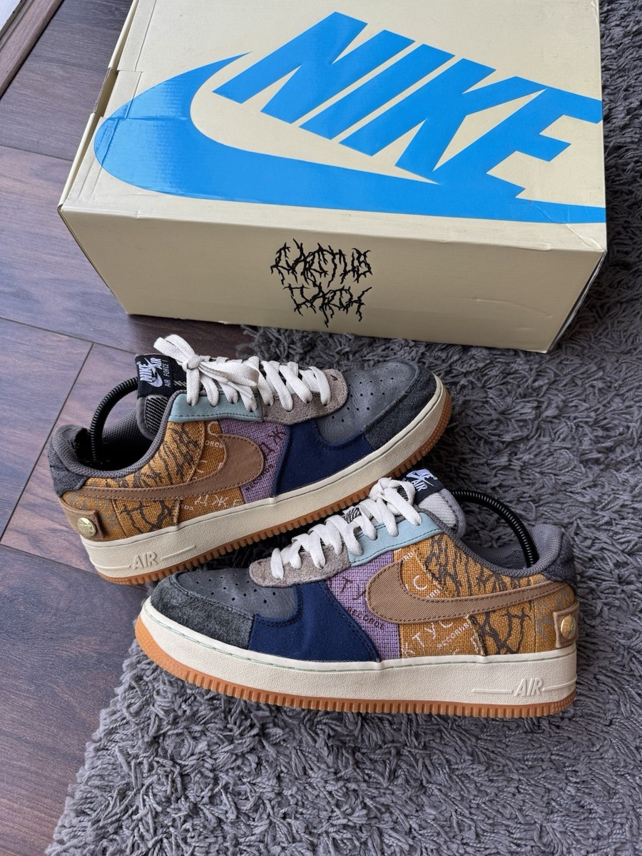 travis scott air force 1 cactus jack box