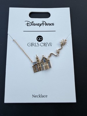 2026 Disney Parks Girls Crew Walt Disney World Haunted Mansion Necklace 