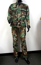 Black Headless Male Fullbody Plastic Mannequin  Metal Stand  Uniform Shown