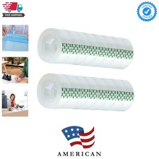 16 Rolls Transparent Tape Refills Rolls 3/4-Inch x 1000 inch, 1 inch Core, Cl...