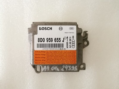 Audi A4 8D B5 Airbagsteuergerät Steuerung Airbag Steuergerät SRS 8D0959655J