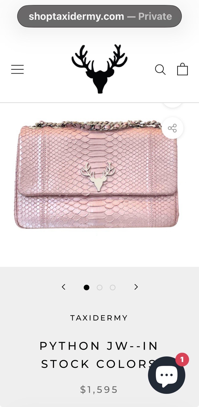 Red Python Shoulder Bag - image 10