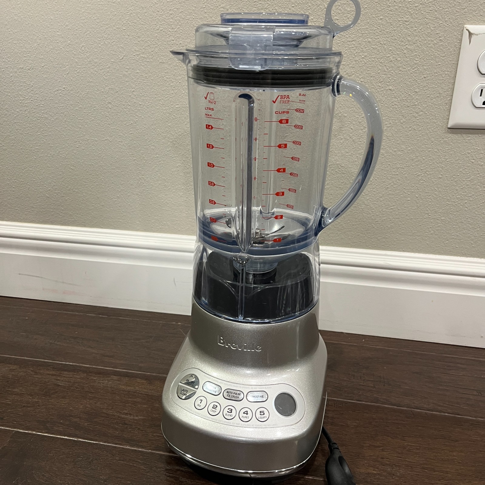 Breville BBL620 5-Speed Fresh & Furious Blender Heavy Duty -