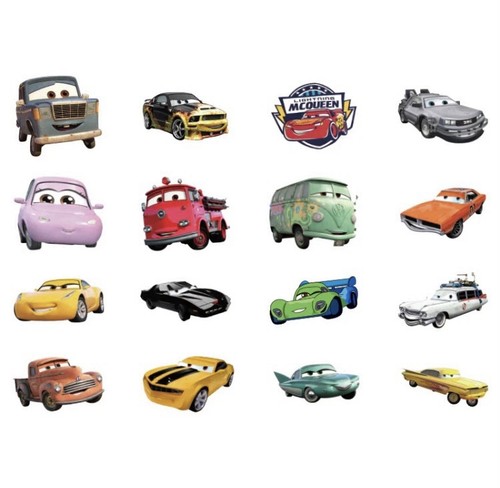 Disney Pixar Cars Decal Stickers Random Assorted Lot Of 50 Pieces GREAT SET!! - Picture 3 of 3