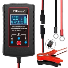 6V 12V Smart Automatic Battery Charger Maintainer Motorcycle Car Trickle Float
