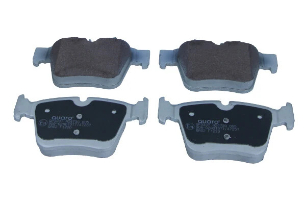Plaquettes de frein Quaro QP3337 pour système de frein à disque OE 0004205200