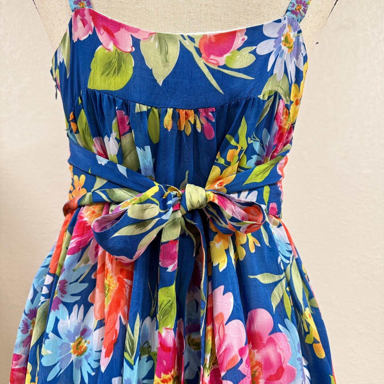 2000s Johnny Was Floral Patchwork Embroidered Max… - image 5