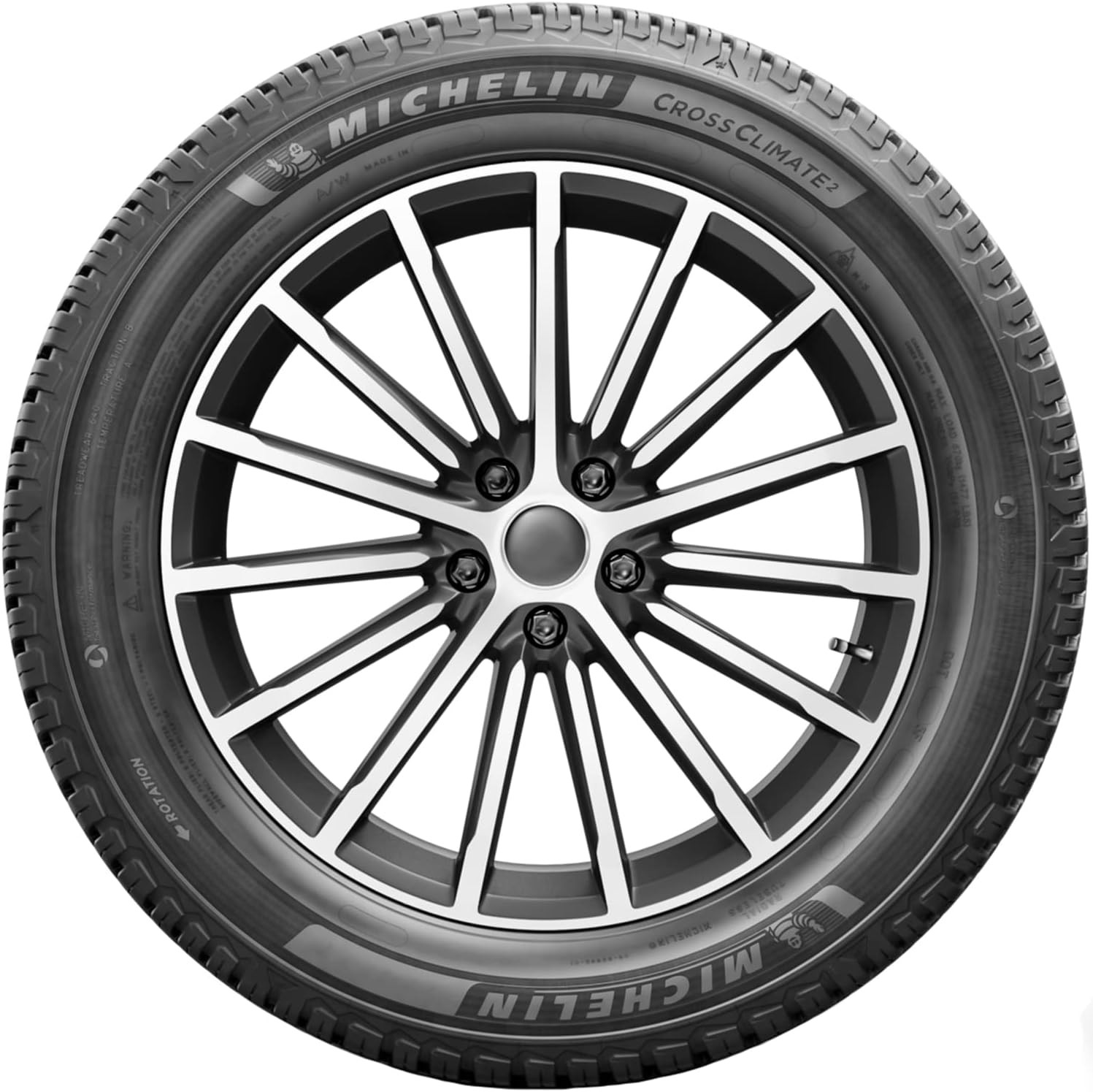 1 NEW 245/45R21 Michelin CrossClimate 2 104V (DOT:4224) Tire 245 45 R21 ...