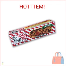 Claxton Fruit Cake - 1 Lb. Dark Recipe - Packed in New, Exclusive Claxton Carton