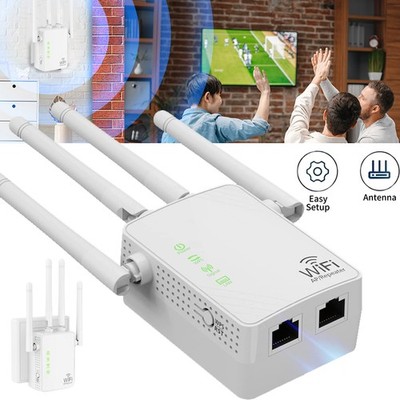 WLAN Repeater Signalverstärker WiFi Extender Internet Verstärker & LAN Anschluss