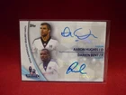 TOPPS PREMIER GOLD 2013 DUAL AUTOGRAPH /15 HUGHES & BENT FULHAM RARE