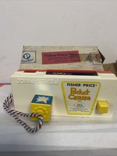 Fisher Price Pocket Camera #464 Made In USA Works Trip To Zoo New