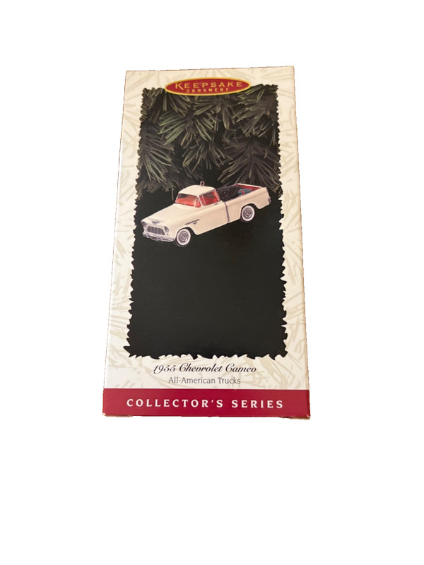 Hallmark Keepsake Ornament 1955 Chevrolet Cameo #2 in All-American Truck Series