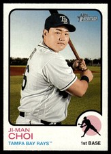 2022 Topps Heritage Ji-Man Choi Tampa Bay Rays #393