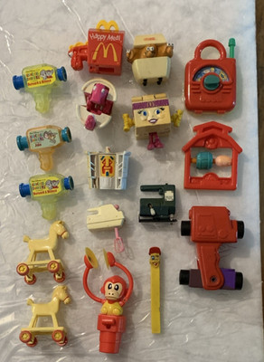 McDonald's Bernard & Bianca Happy Meal Toys Lot Fast Food Premiums 1980s