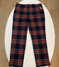 MSRP 89.99 Talbots Hampshire Ankle Pant Size 8 Petite Plaid Dress Pant
