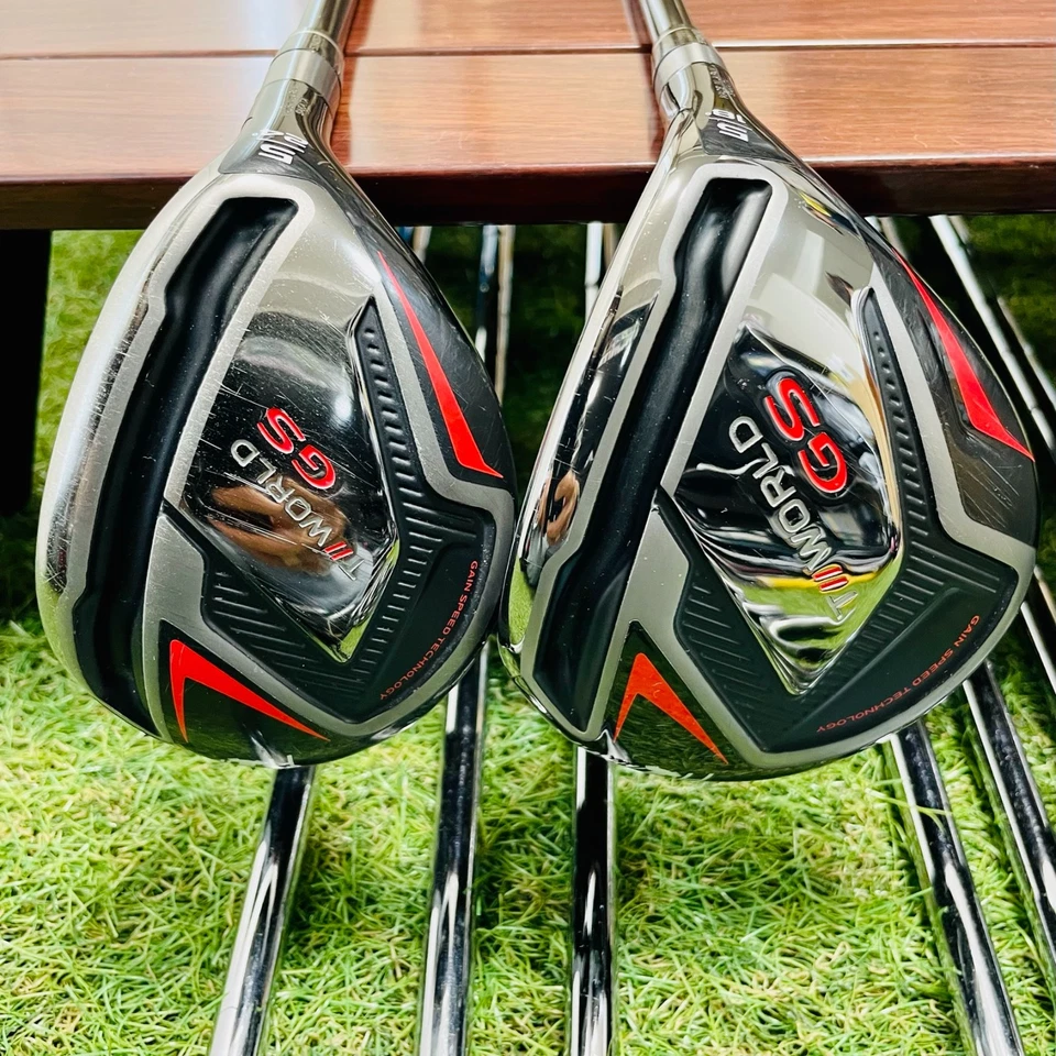 HONMA Fullset TourWorld GS 1w3w5w 5hy 6-11 Iron 11Pcs R/SR Flex Golf Clubs Japan - Image 3 of 4