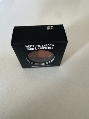Mac Matte Eyeshadow BROWN SCRIPT - Full Size 1.5 g / 0.05 Oz.
