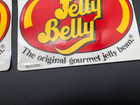 Vintage Jelly Belly Original Gourmet Jelly Bean Peel Off Window Decals Lot RARE! — photo 2