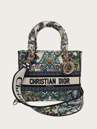 Dior White Multicolor Étoile de Boyaj Lady Di Light Bag 150217353