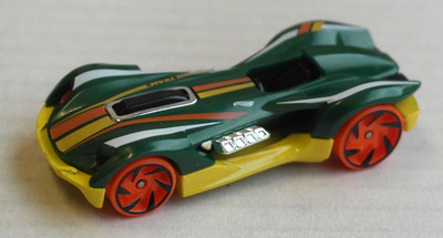 Hot Wheels Roadster Bite grün/gelb HW Spielzeugauto Auto Car Mattel green/yellow