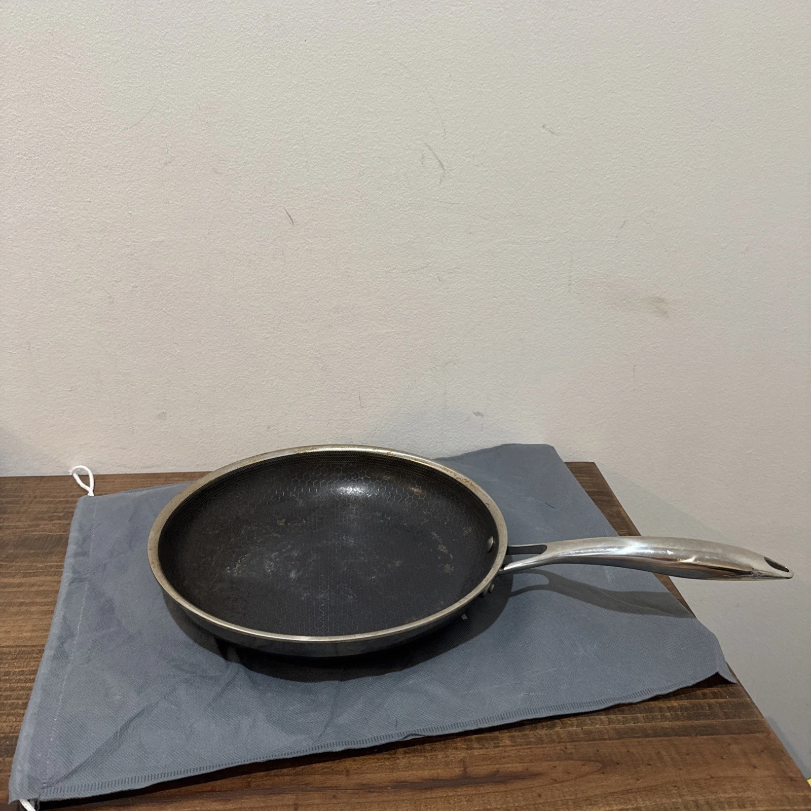 HEXCLAD 10” Frying Pan Hybrid Stainless Steel Non-Stick Fry Pan