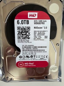 Western Digital WD 3.5" Red NAS 6TB SATA III 6Gbps HDD WD60EFRX