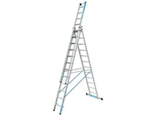 Image of  Zarges Skymaster Plus X Combination Ladder 3-Part 3 x 12 Rungs 8.61m ZAR41580