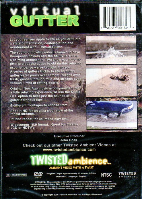 VIRTUAL GUTTER by TWISTED AMBIENCE: RELAX WITH RANCID
