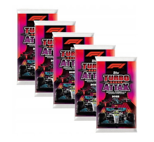 Turbo Attax FORMULA 1 KARTY KOLEKCJONERSKIE SEZON 2022 TOPPS - 10 saszetek ze 100 kartami - Zdjęcie 2 z 2
