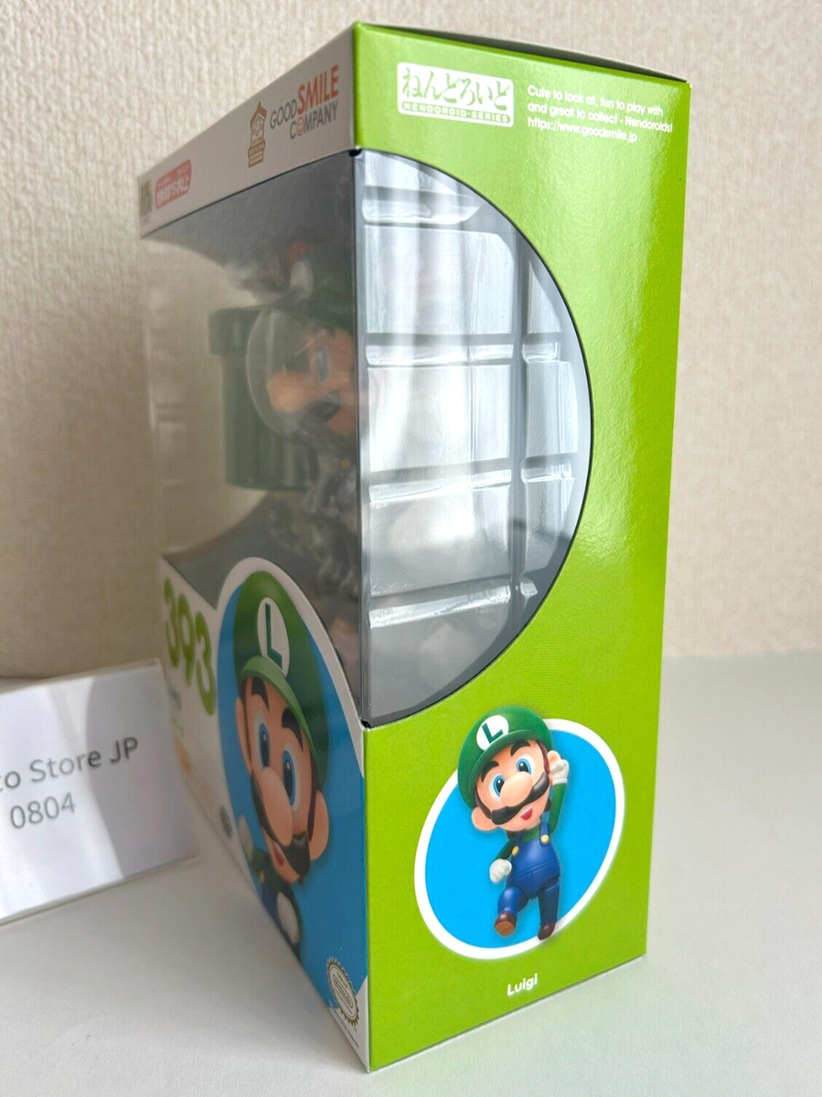 GOOD SMILE COMPANY - ねんどろいど 473 マリオ 393 ルイージ スーパーマリオブラザーズセット Good Smile Company Nendoroid #393 Luigi Super Mario Bros