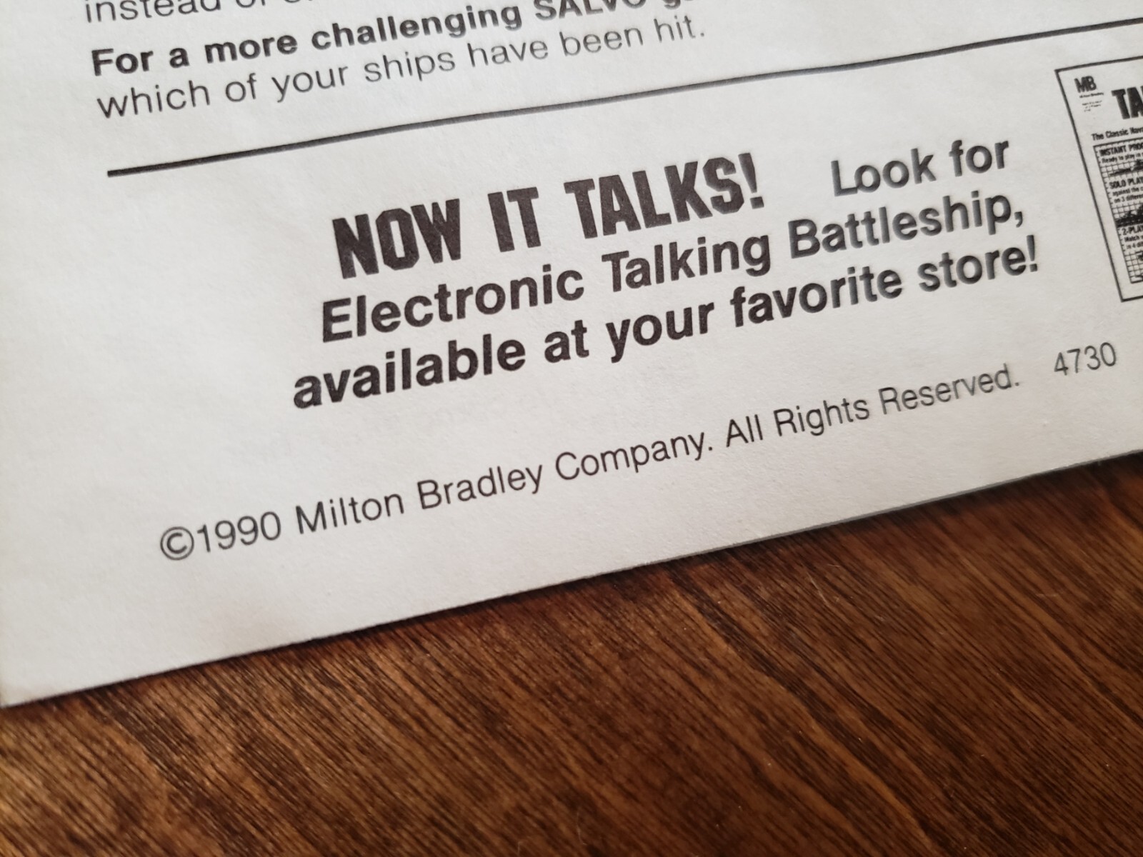 VTG 90s Battleship Board Game Milton Bradley W/ Game Pieces & Manual Only-No Box