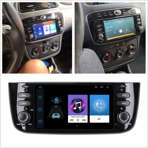 6.2" Car Android 11 Radio GPS Navi WiFi For 12-15 Fiat Grande Punto Linea Punto - Bild 1 von 12