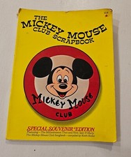 Vintage The Mickey Mouse Club Scrapbook Special Souvenir Edition 1976