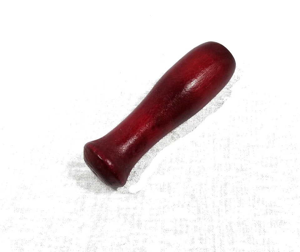 Cabo de arquivo de motosserra madeira manchada cabo de arquivo redondo universal 1x 2x 5x 10x 25x - Imagem 3 de 3