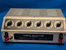 Clarostat 240-C 6 Decade Power Resistance Box, Refurbished, Tested with results