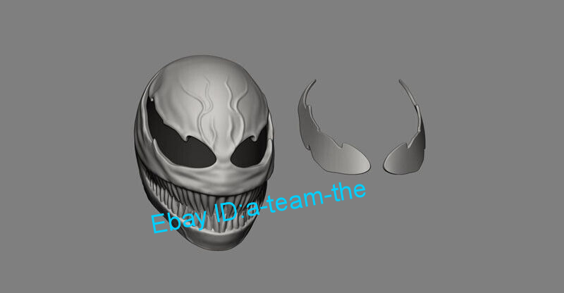 Edward Eddie Brock Venom 1/1 Venom Helmet Resin Wearable Cosplay